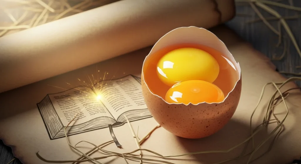 Biblical Meaning of a Double Yolk Egg
