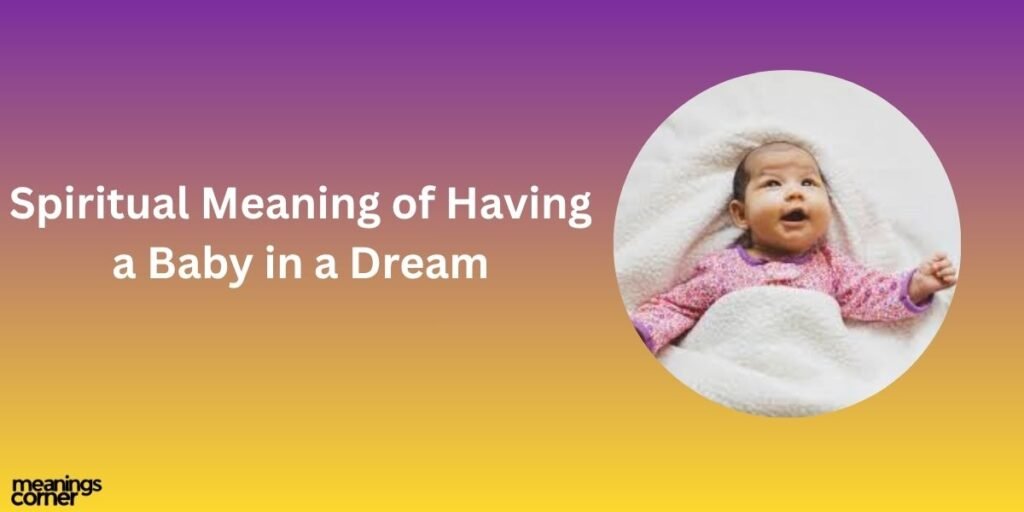 Spiritual Meaning of Having a Baby in a Dream