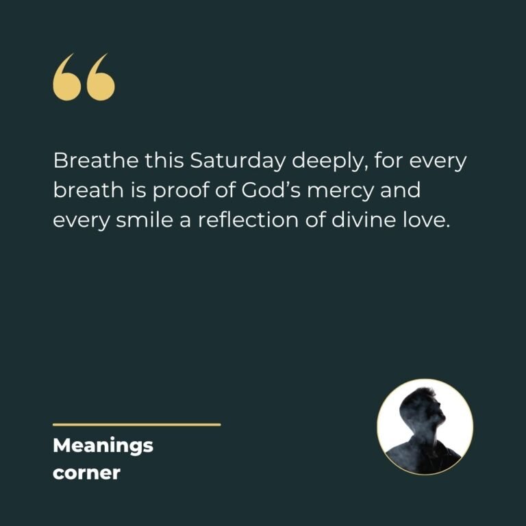 African American Saturday Blessings