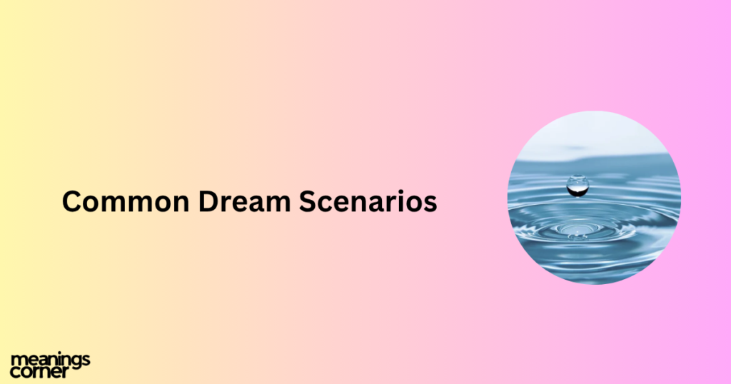 Spiritual Meaning of Drinking Water in a Dream