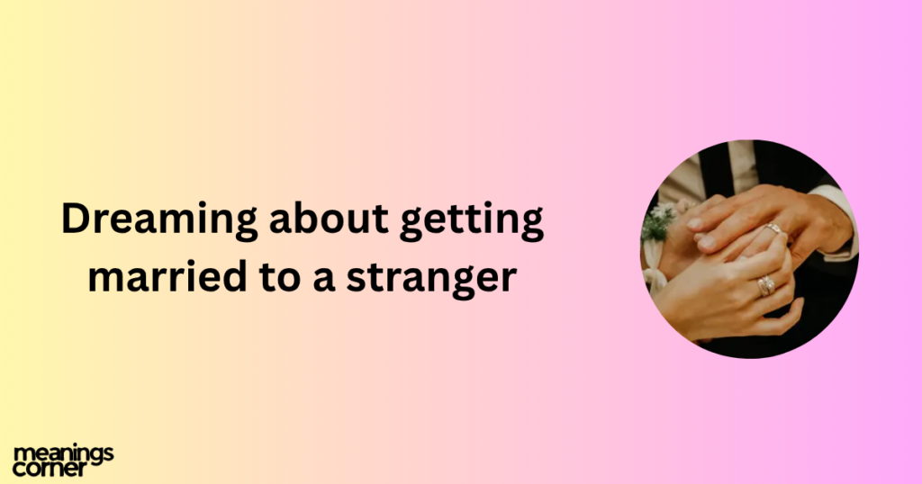 Wedding Dreams Mean