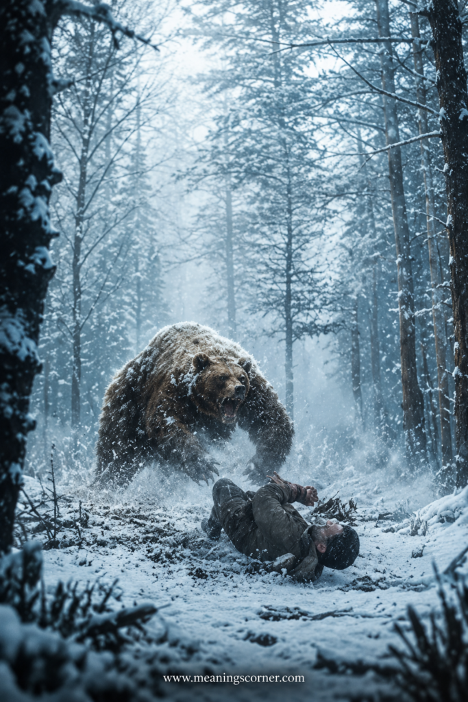 Dream About a Bear Attacking My Family and Me
