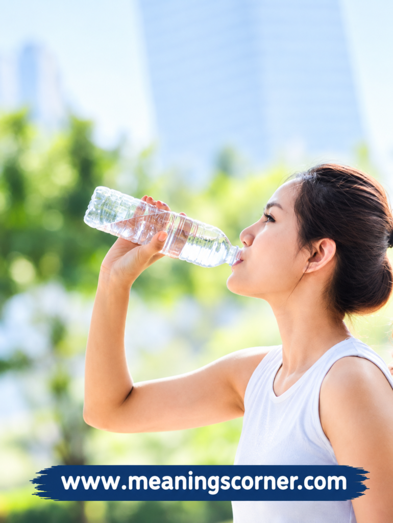Spiritual Meaning of Drinking Water in a Dream