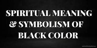 color black spiritual meaning