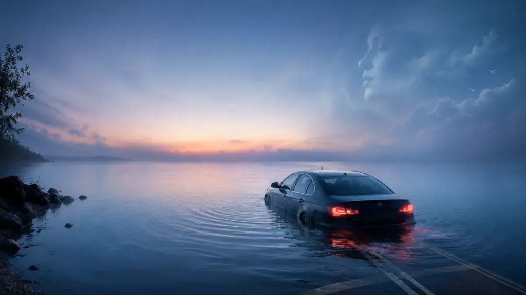 Your Dream, Decoded: Dream of Driving into Water