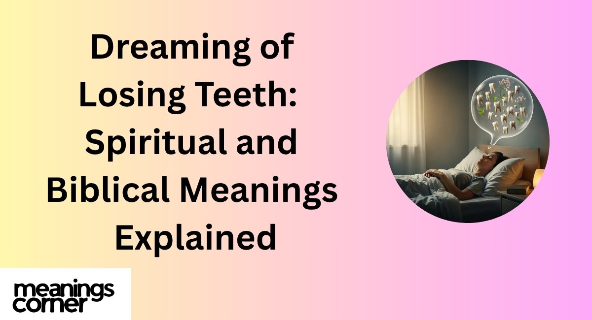Dreaming of Losing Teeth: Spiritual and Biblical Meanings Explained