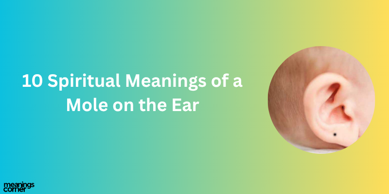 Spiritual Meaning of Mole on the Ear for Females & Males