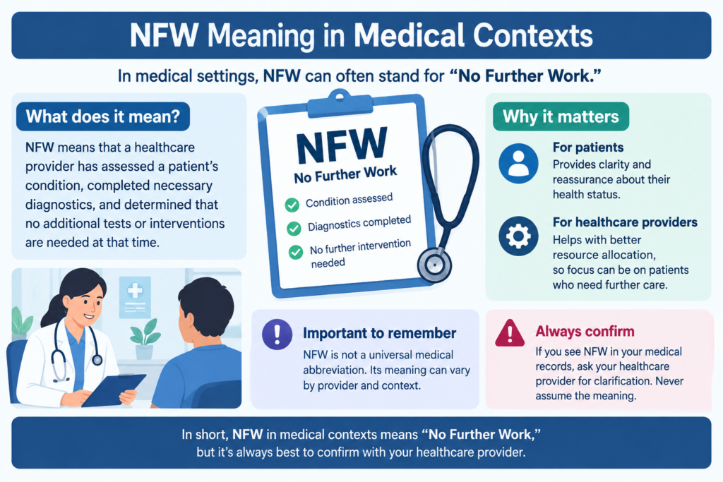 NFW Meaning in Medical Contexts