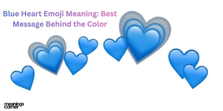 Blue Heart Emoji Meaning Best Message Behind the Color