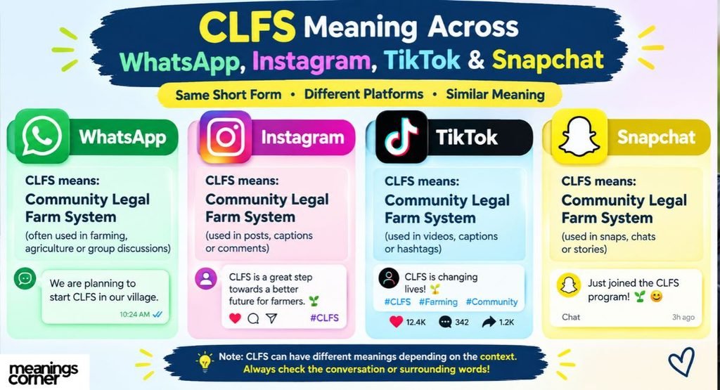 CLFS Meaning Across WhatsApp, Instagram, TikTok & Snapchat