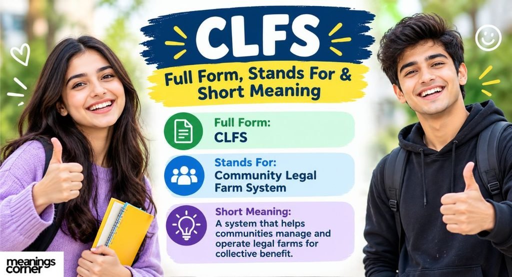 Full Form, Stands For & Short Meaning of CLFS