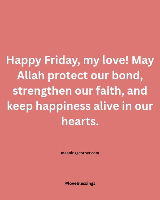 friday blessings